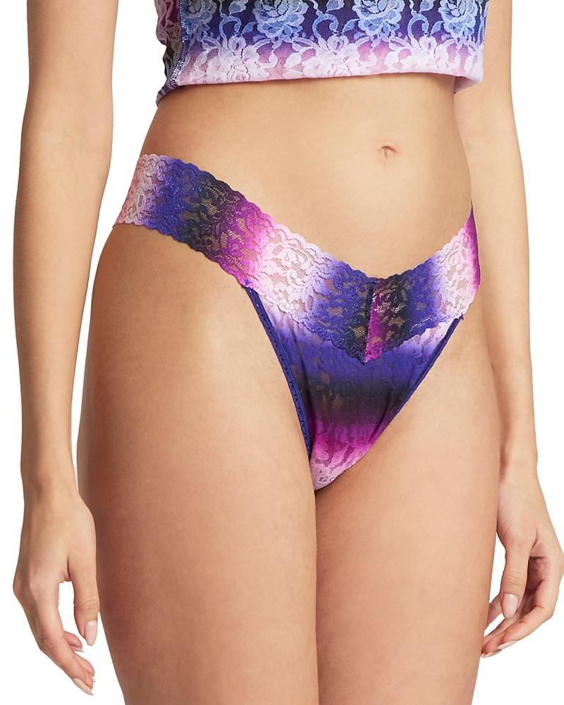 Hanky Panky Signature Lace Printed Original Rise Thong (Staycation) Women's Underwear Product Image