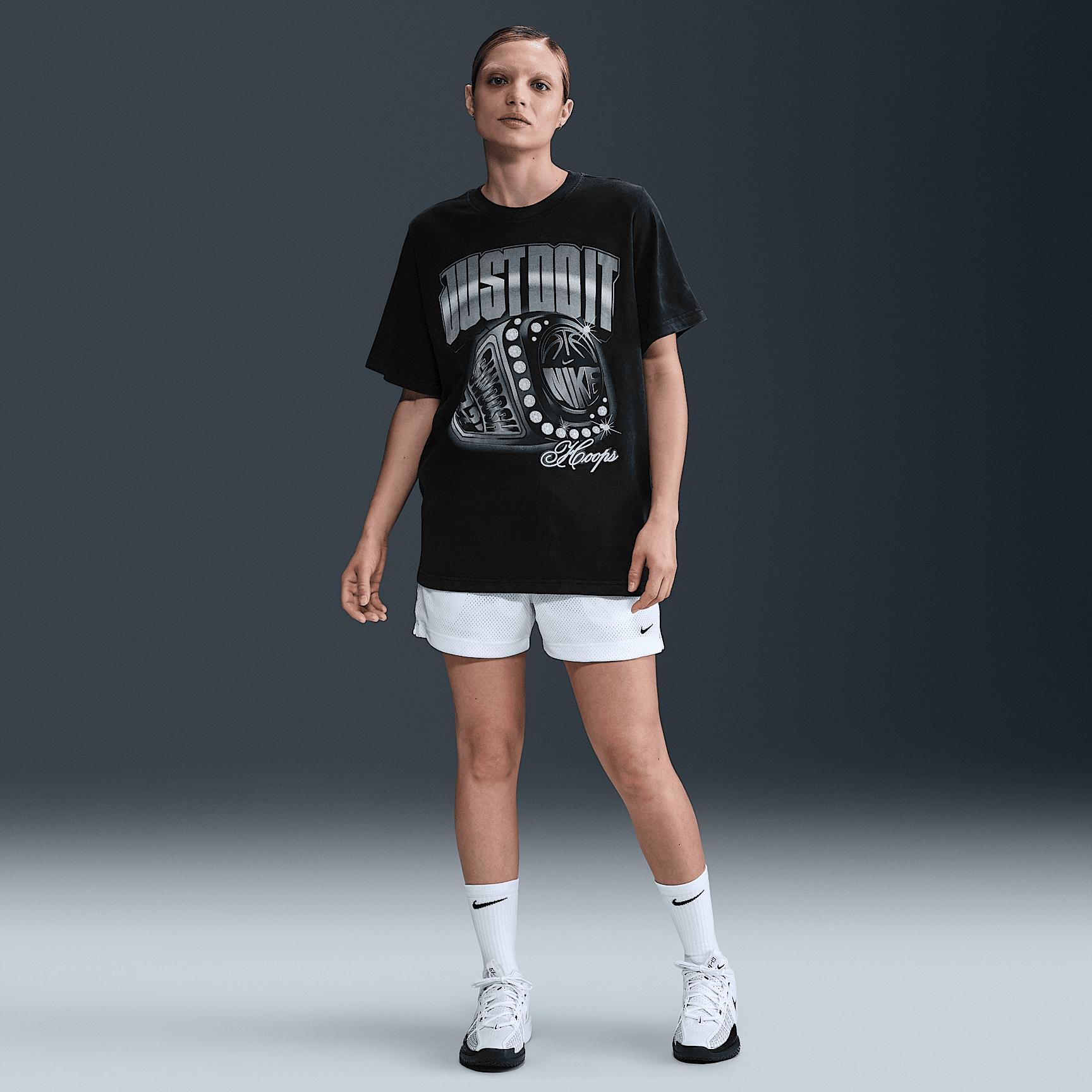 Nike Women's Loose Short-Sleeve Basketball T-Shirt Product Image
