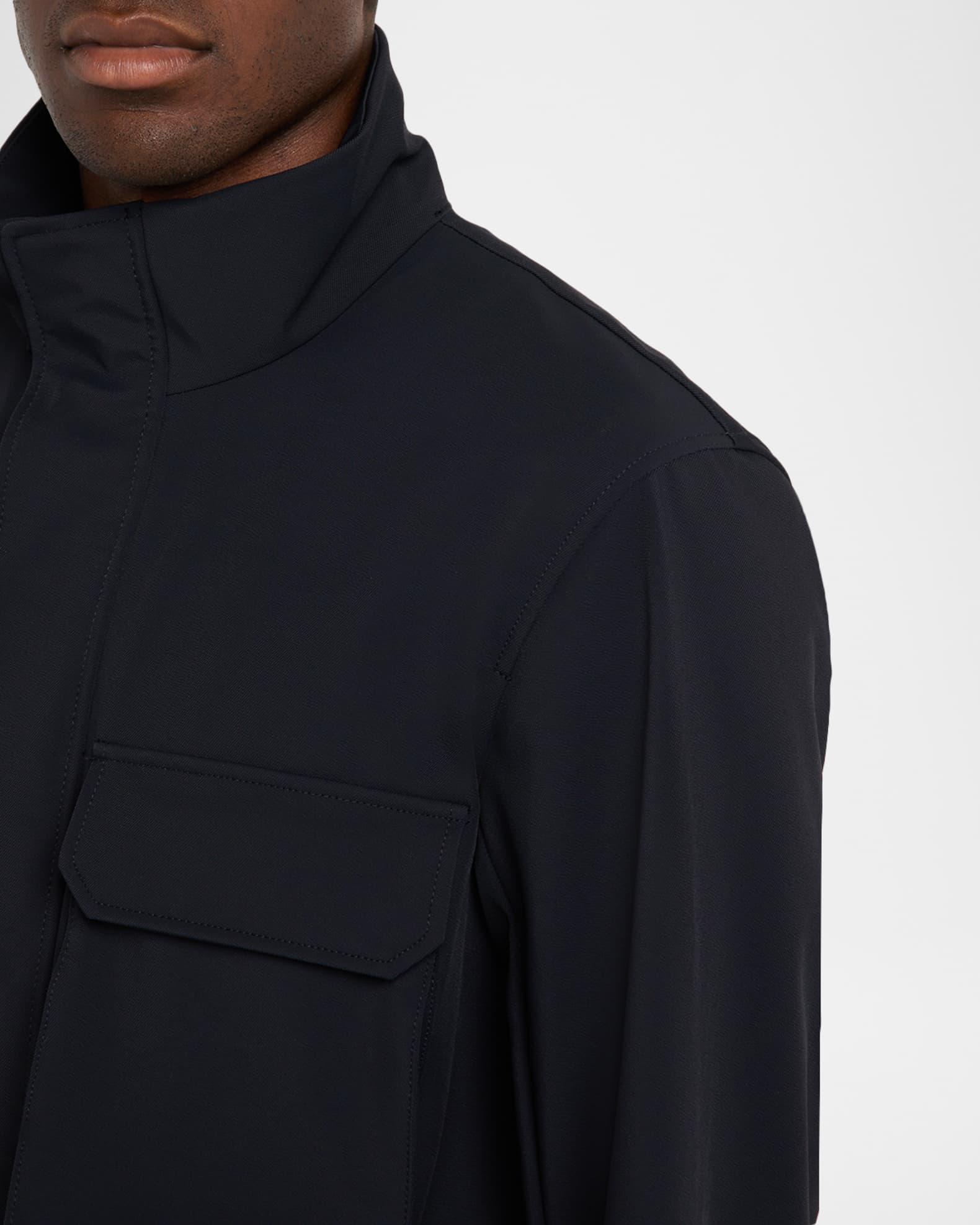 Men's Nylon Four-Pocket Car Coat Product Image