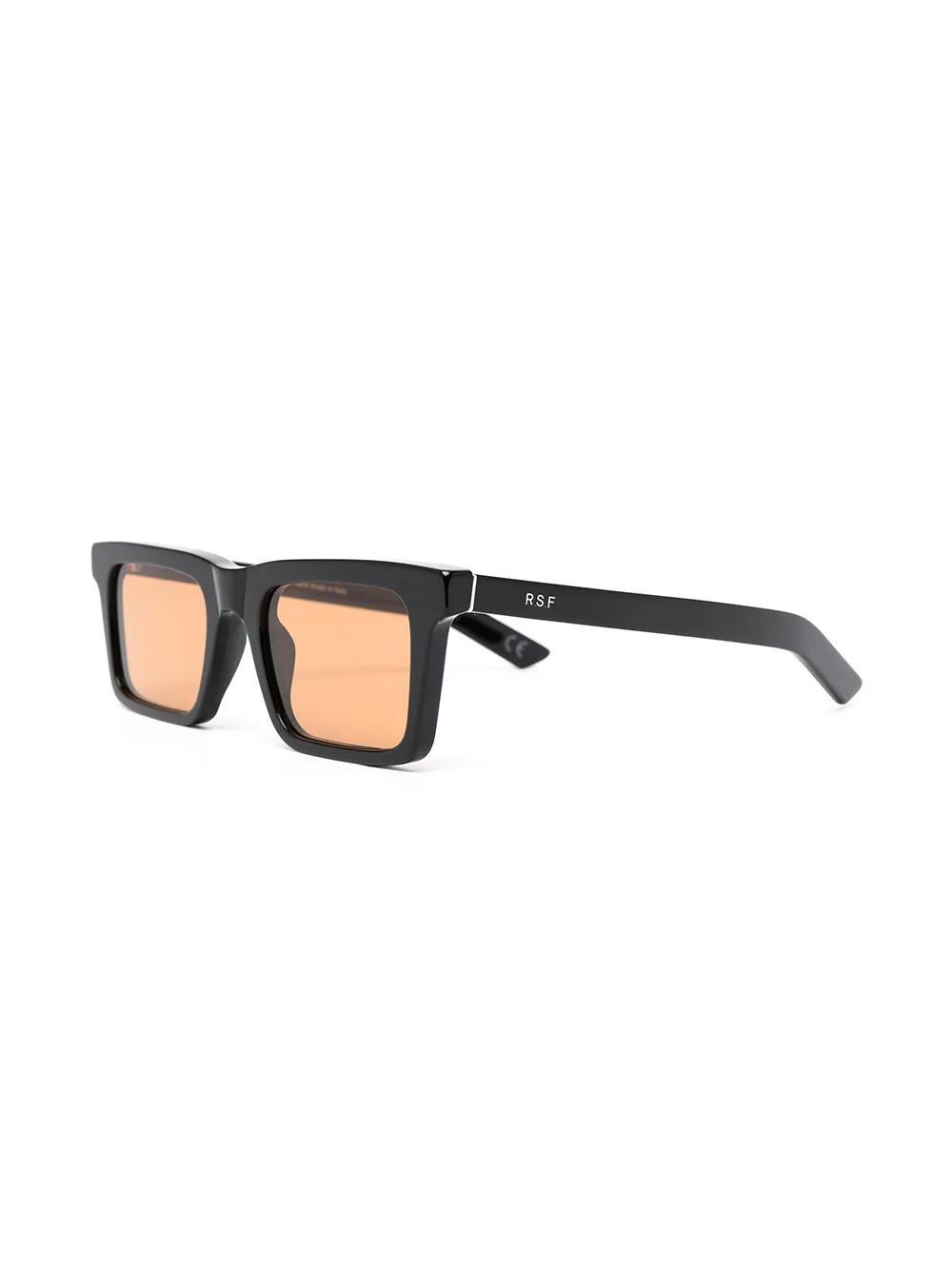 RETROSUPERFUTURE Rectangle-frame Sunglasses In Black Product Image