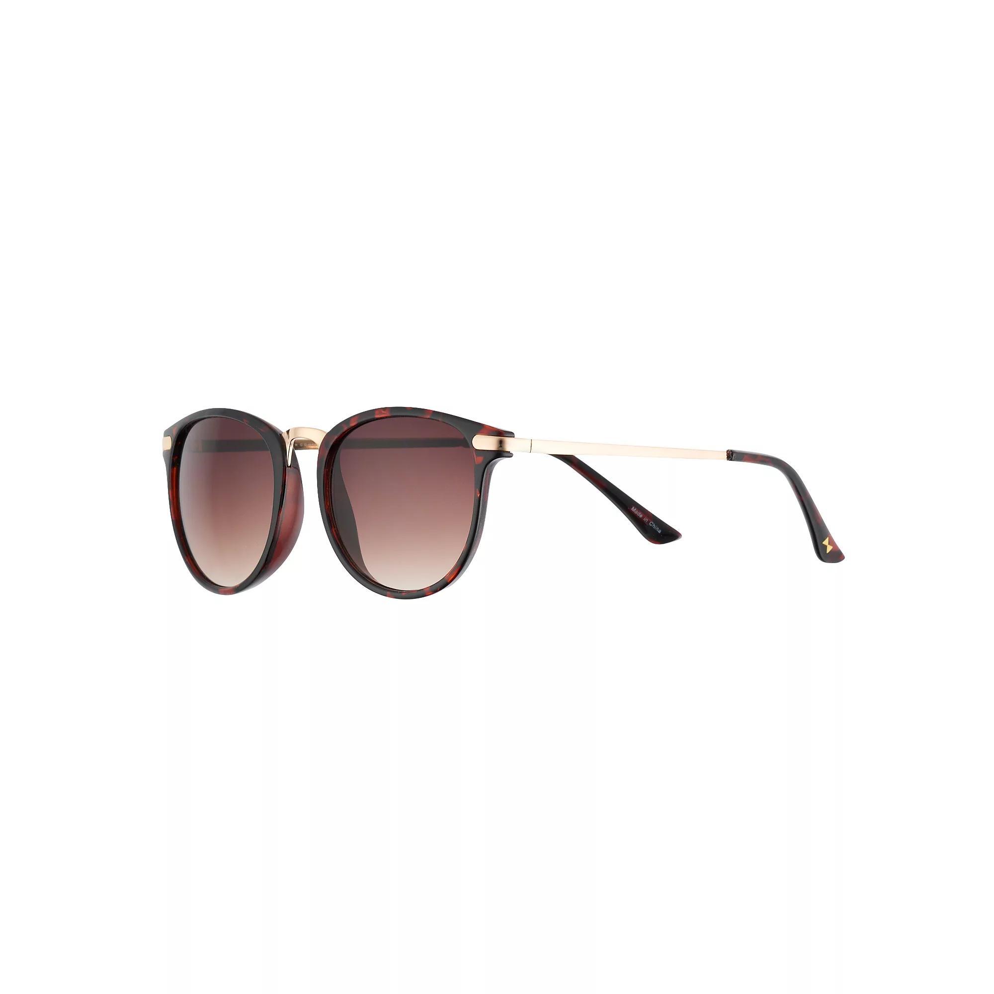 Womens LC Lauren Conrad Round Sunglasses Product Image