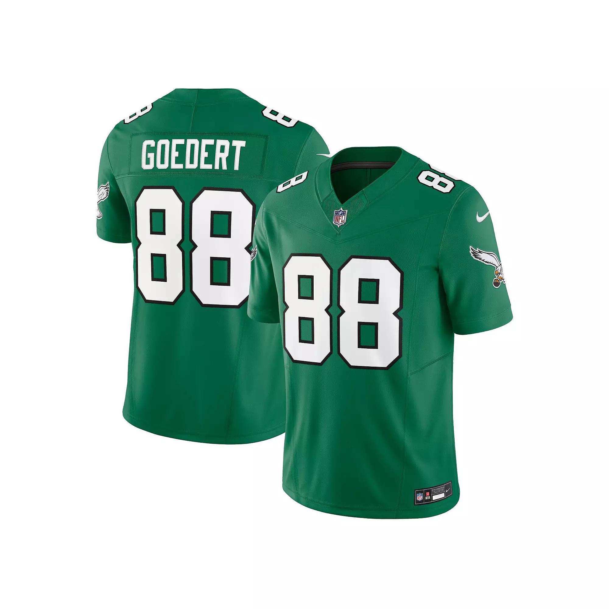 Men's Nike Dallas Goedert Kelly Green Philadelphia Eagles Vapor F.U.S.E. Limited Jersey, Size: 3XL Product Image