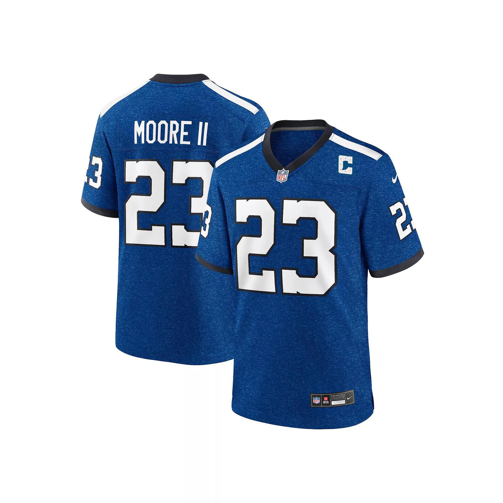 Men's Nike Shaquille Leonard Royal Indianapolis Colts Indiana Nights Alternate Game Jersey, Size: XL, Blue Product Image