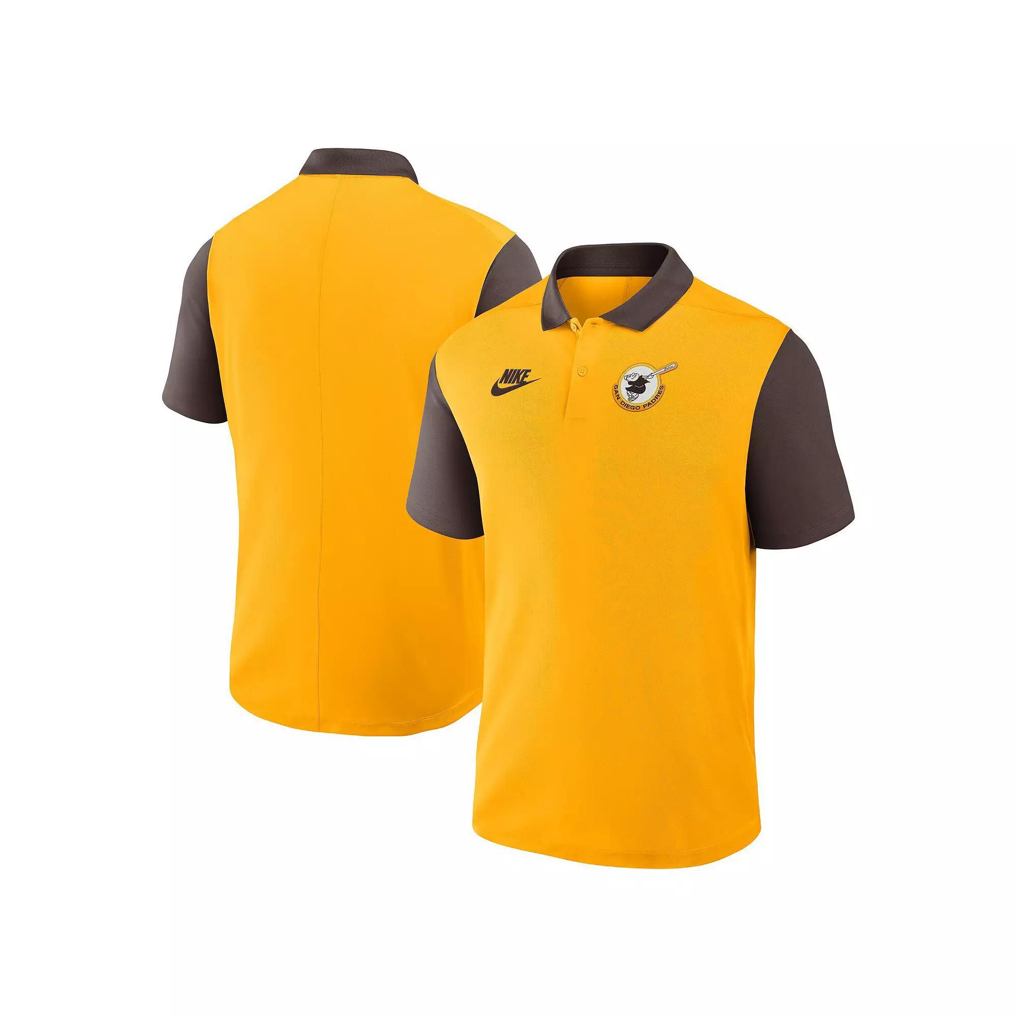 Mens Nike /Royal Seattle Mariners Cooperstown Collection Color-Block Victory Performance Polo Product Image
