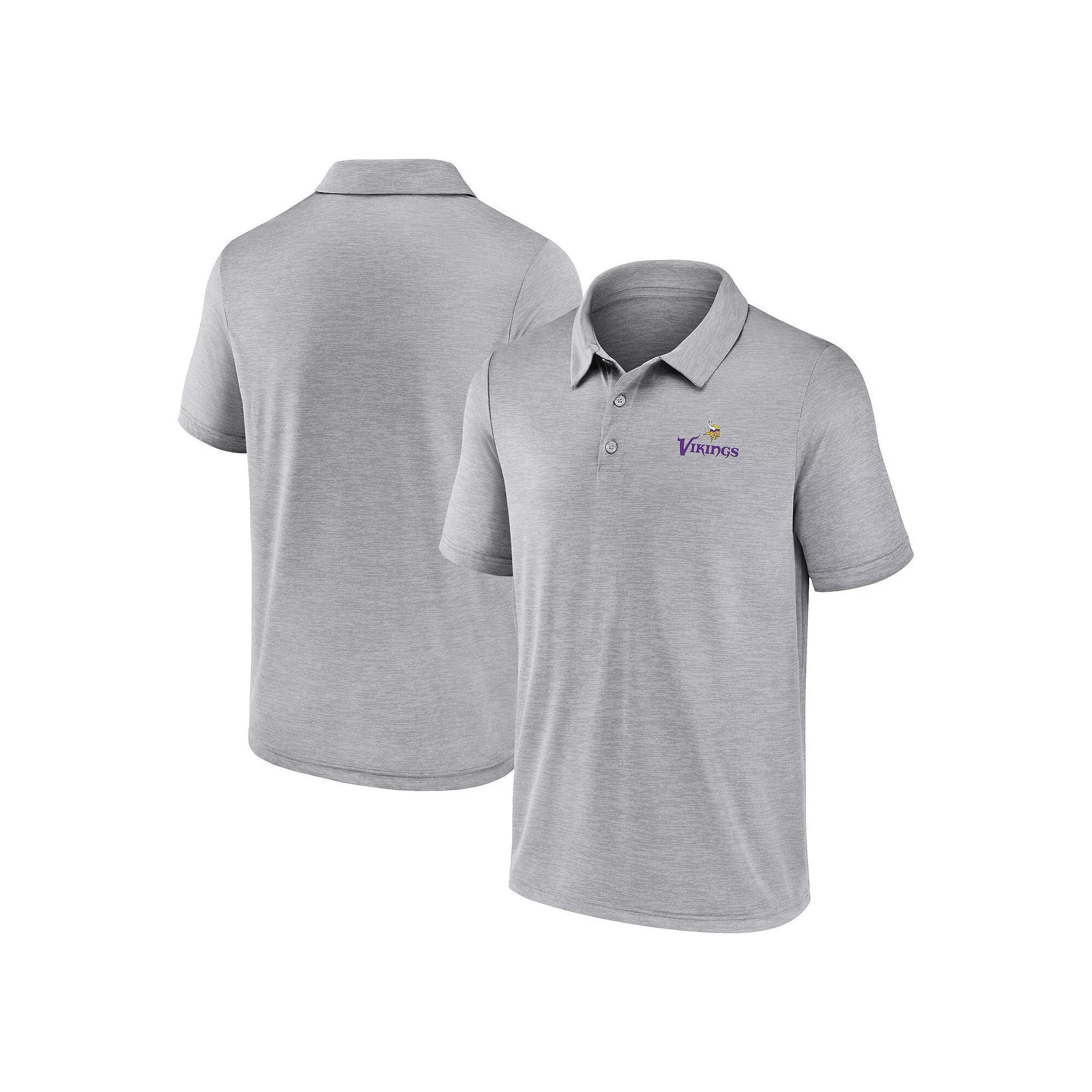 Men's Fanatics Gray Miami Dolphins Making Waves Polo, Size: 5XL, Grey Product Image