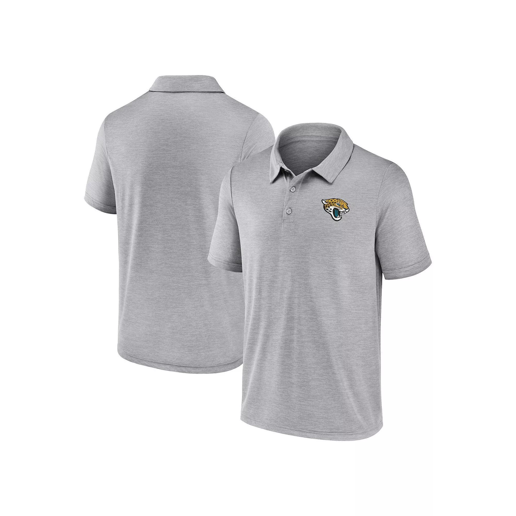 Men's Fanatics Gray Miami Dolphins Making Waves Polo, Size: 5XL, Grey Product Image