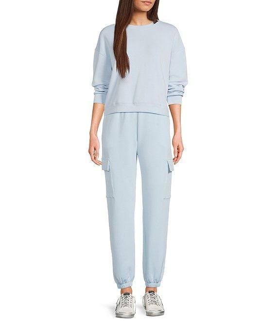 Copper Key Knit Long Sleeve Coordinating Lounge Top Product Image