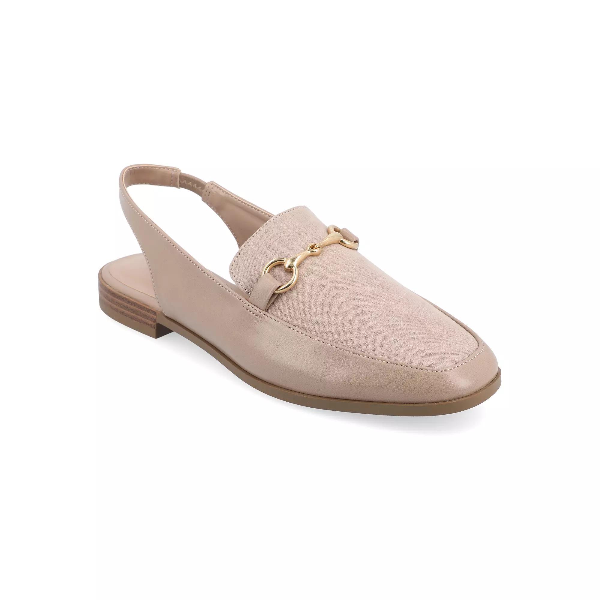 Journee Lainey Women's Tru Comfort Foam™ Flats, Size: 10, Blue Product Image