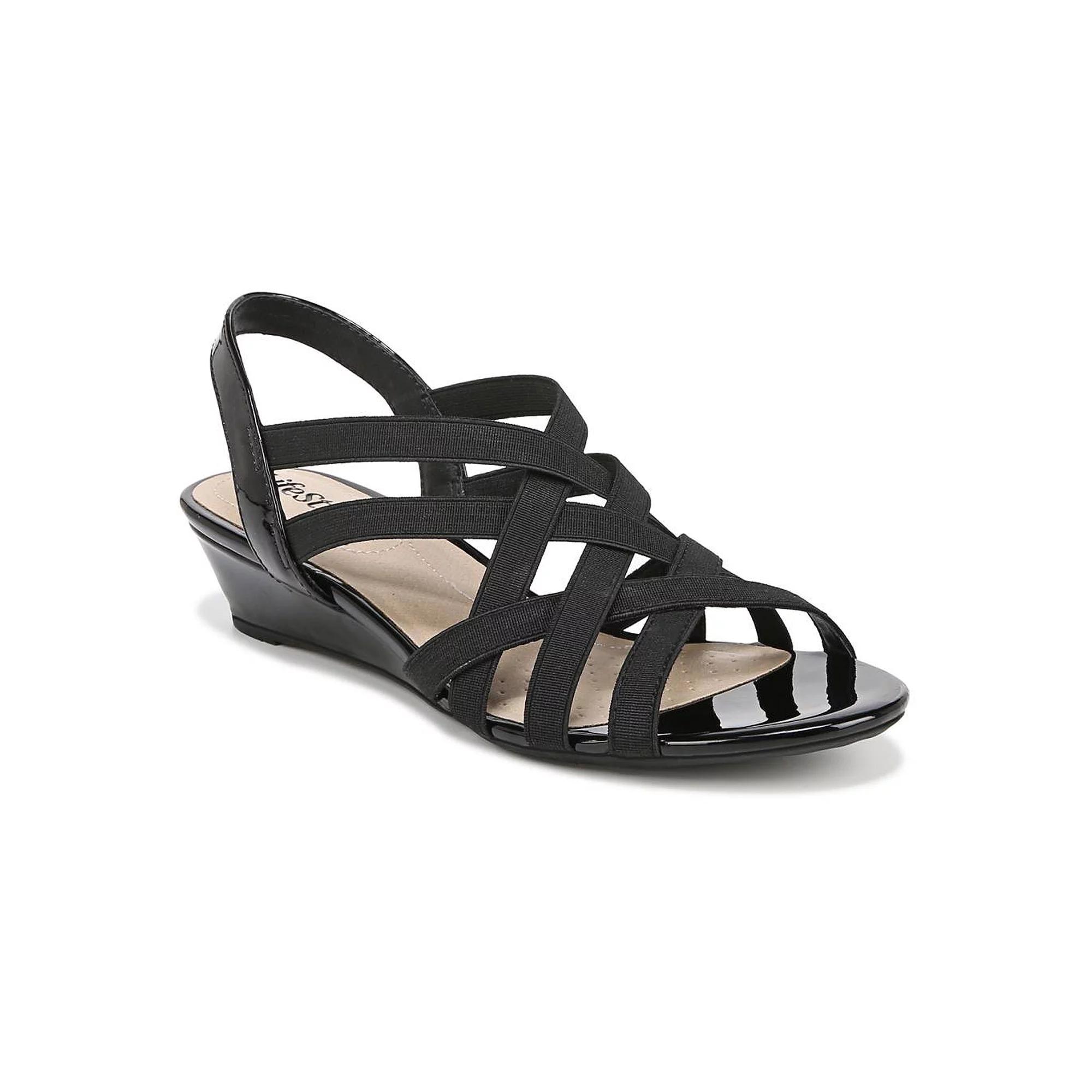 LifeStride Yung Womens Strappy Wedges Product Image