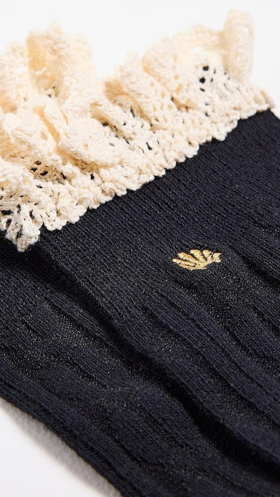 Lele Sadoughi Victoria Knee High Socks | Shopbop Product Image