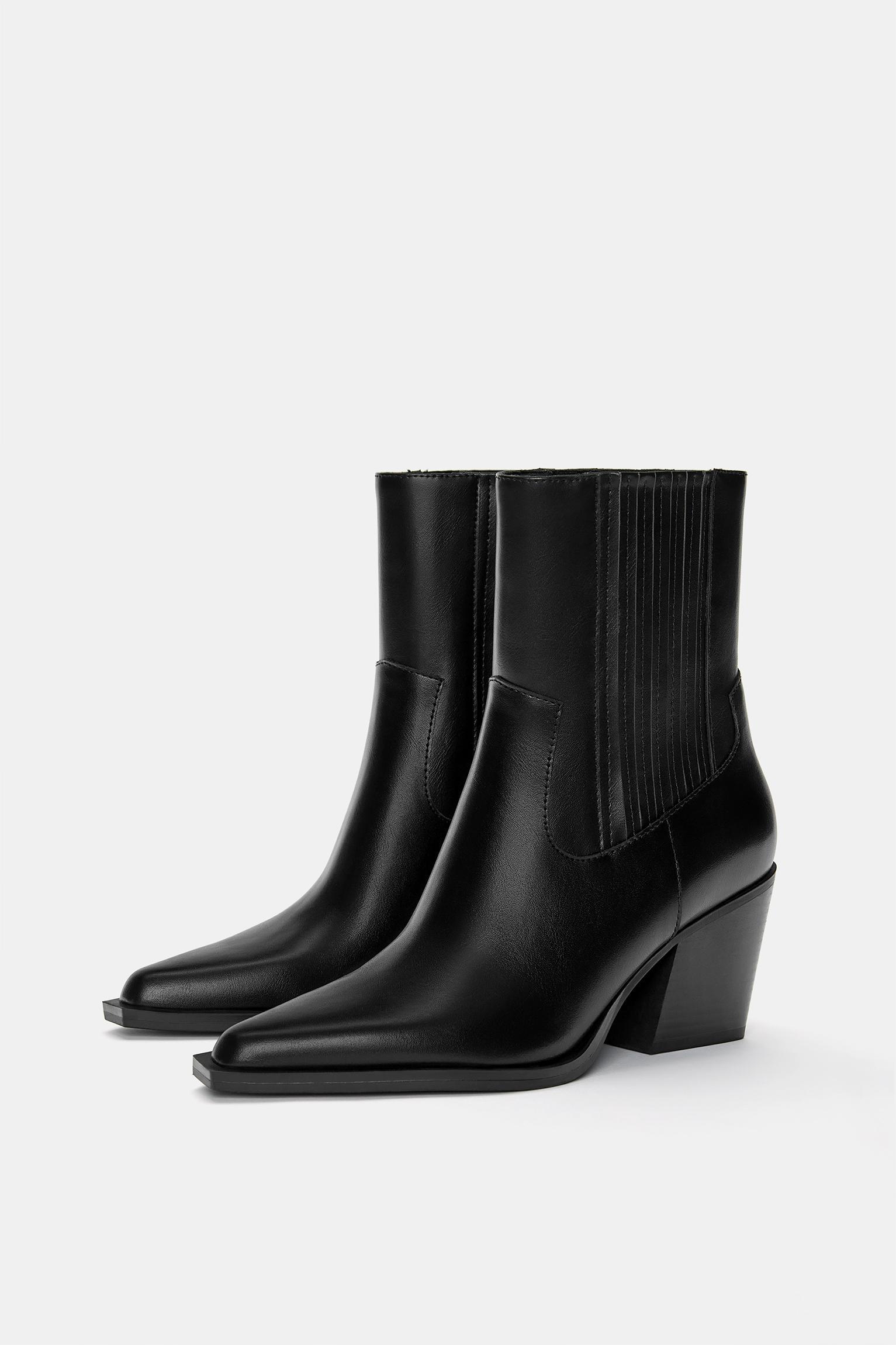 Heeled cowboy ankle boots Product Image