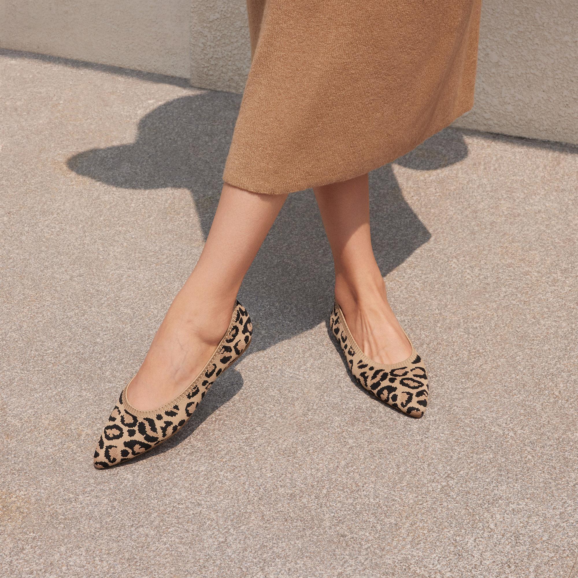 Pointed-Toe Ballet Flats (Aria 5°) Product Image