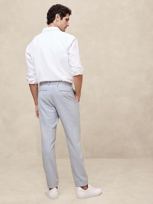 Tailored-Fit Striped Seersucker Suit Trouser Product Image