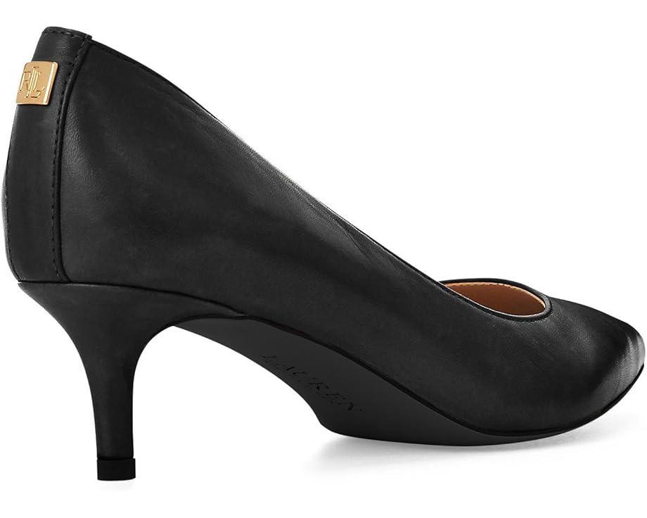 Adrienne Crocodile-Embossed Leather Pumps Product Image