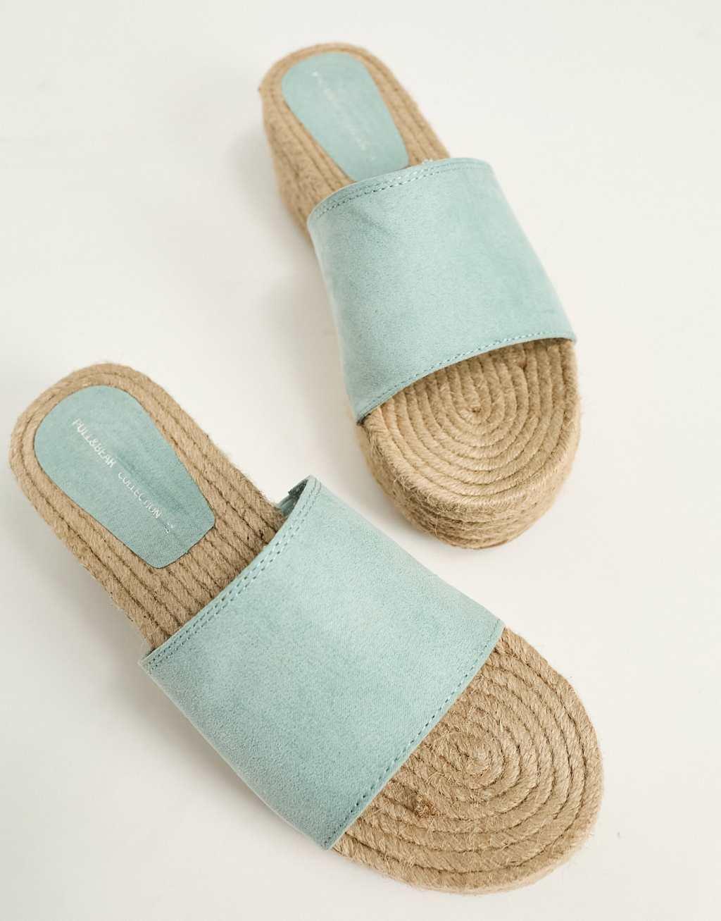 Pull & Bear platform espadrille sandal Product Image