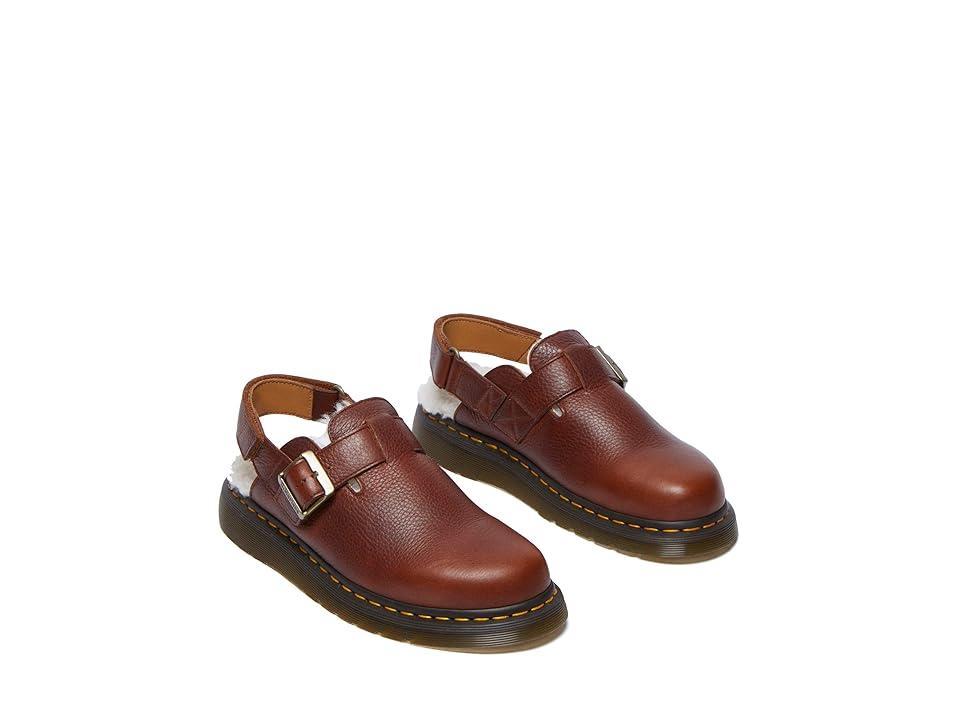 Dr. Martens Adrian Quad Leather Platform Loafers Smooth) Shoes Product Image