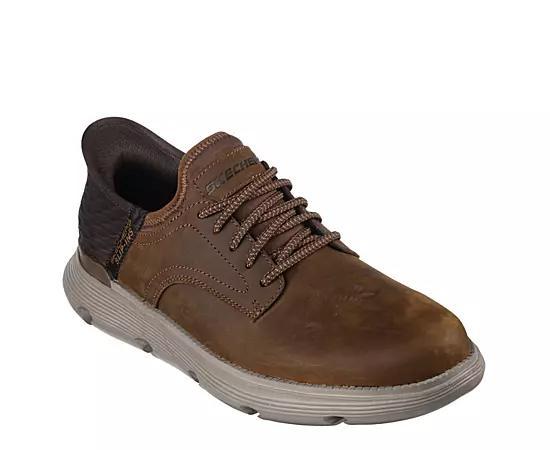 Skechers Hands Free Slip-ins® Garza Gervin Men's Shoes, Size: 13, Dark Brown Product Image