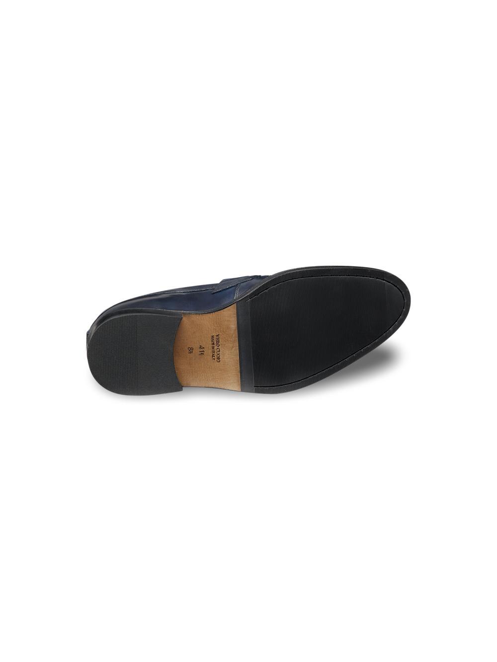 Eric Penny Loafer - Navy Product Image