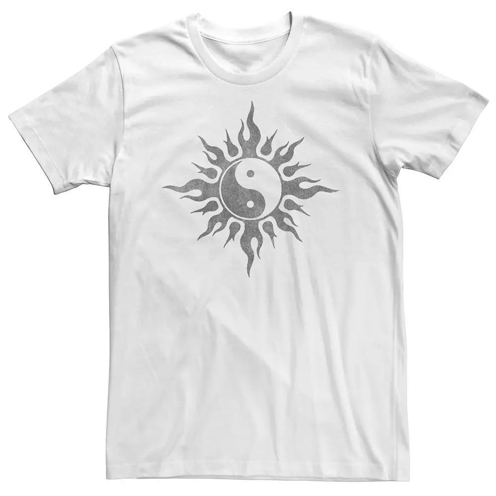 Big & Tall Win Some Lose Some Yin And Yang Logo Tee, Men's, Size: 3XL, White Product Image