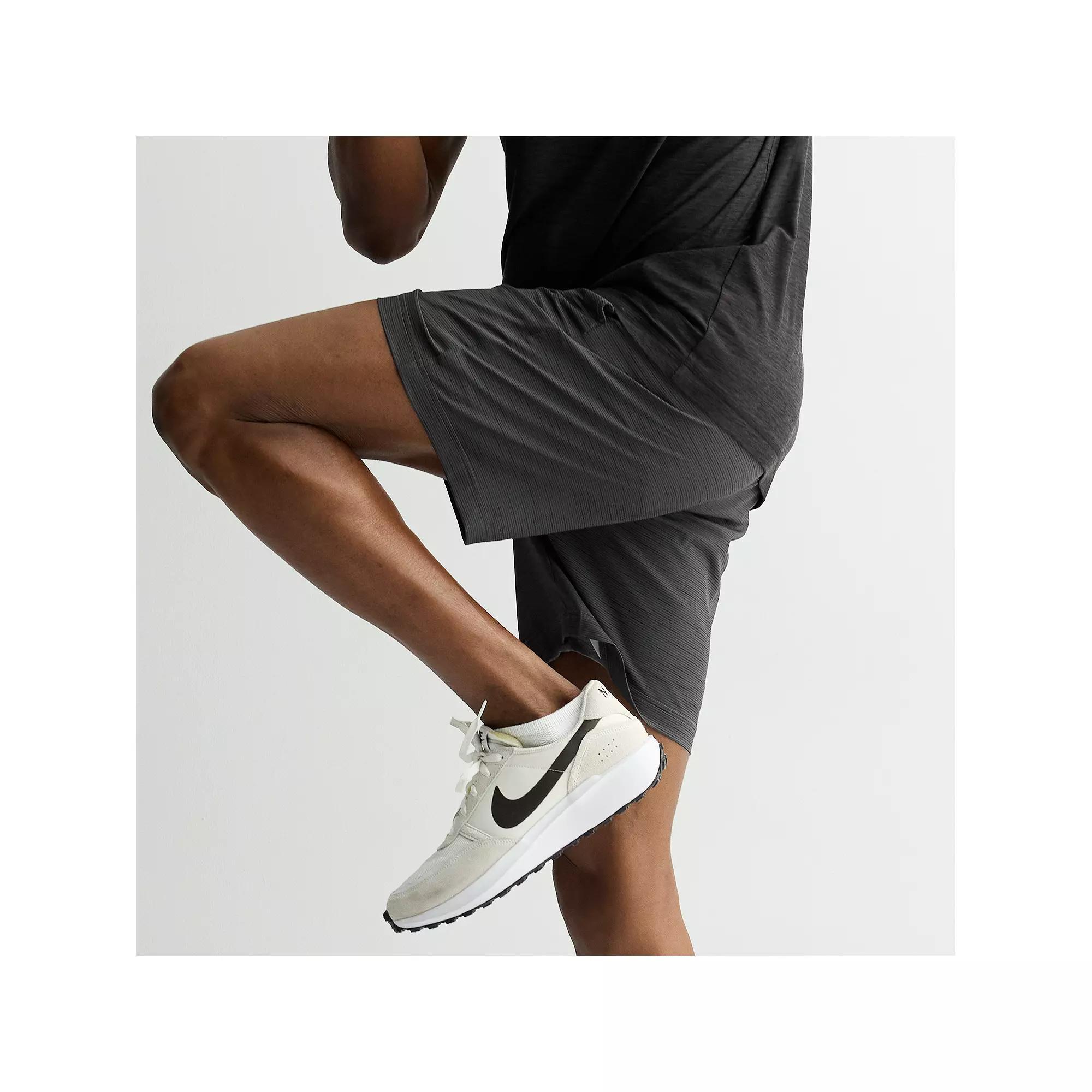 Men's FLX Dynamic Stretch Lined 7-inch Short, Size: Large, Grey Stripe Product Image