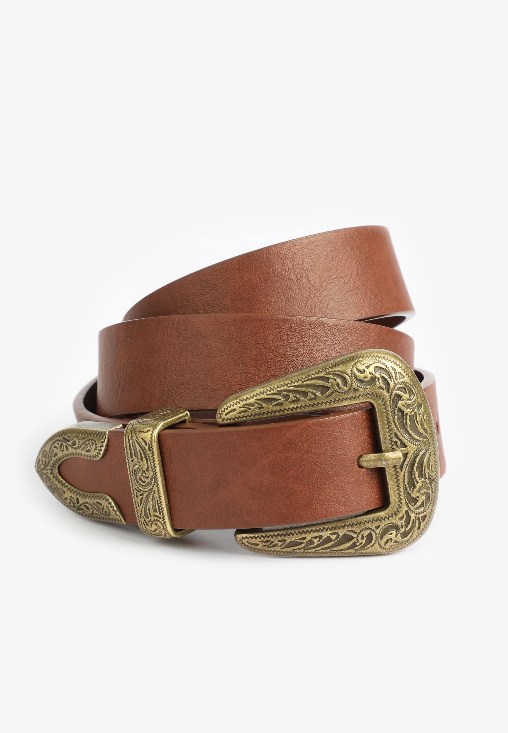 Plus Size Western Buckle Belt Product Image