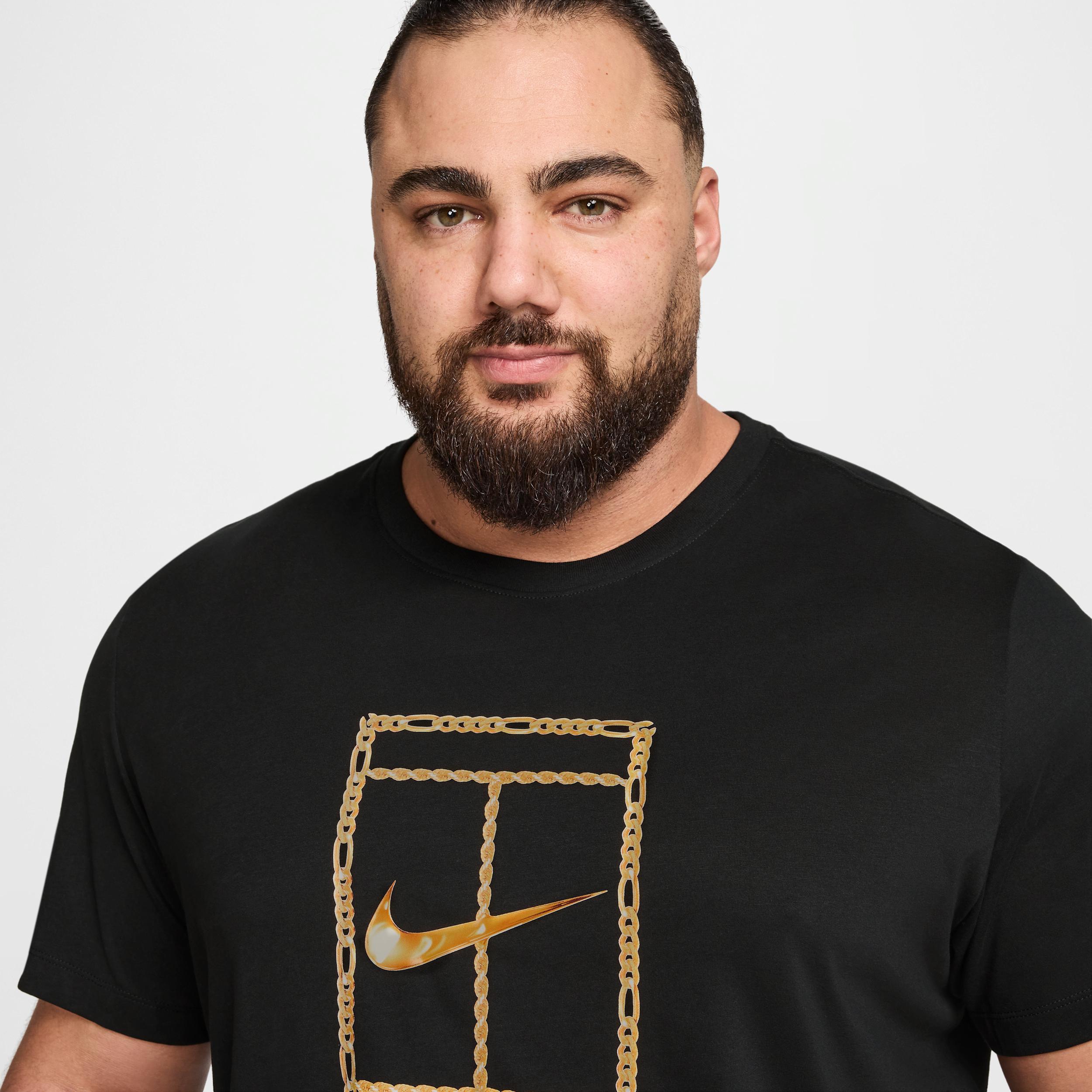 NikeCourt Men's Dri-FIT Tennis T-Shirt Product Image