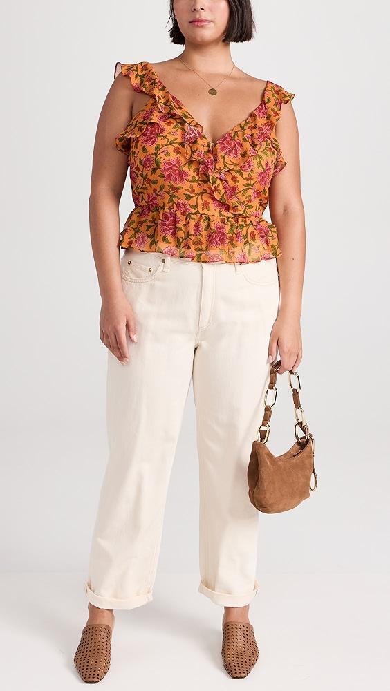 rag & bone Featherweight Dre Baggy Jeans | Shopbop Product Image