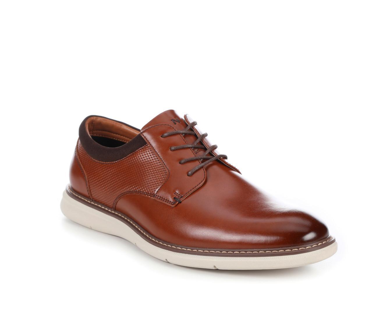 Men's Nunn Bush Chase Plain Toe Oxford Dress Shoes Product Image