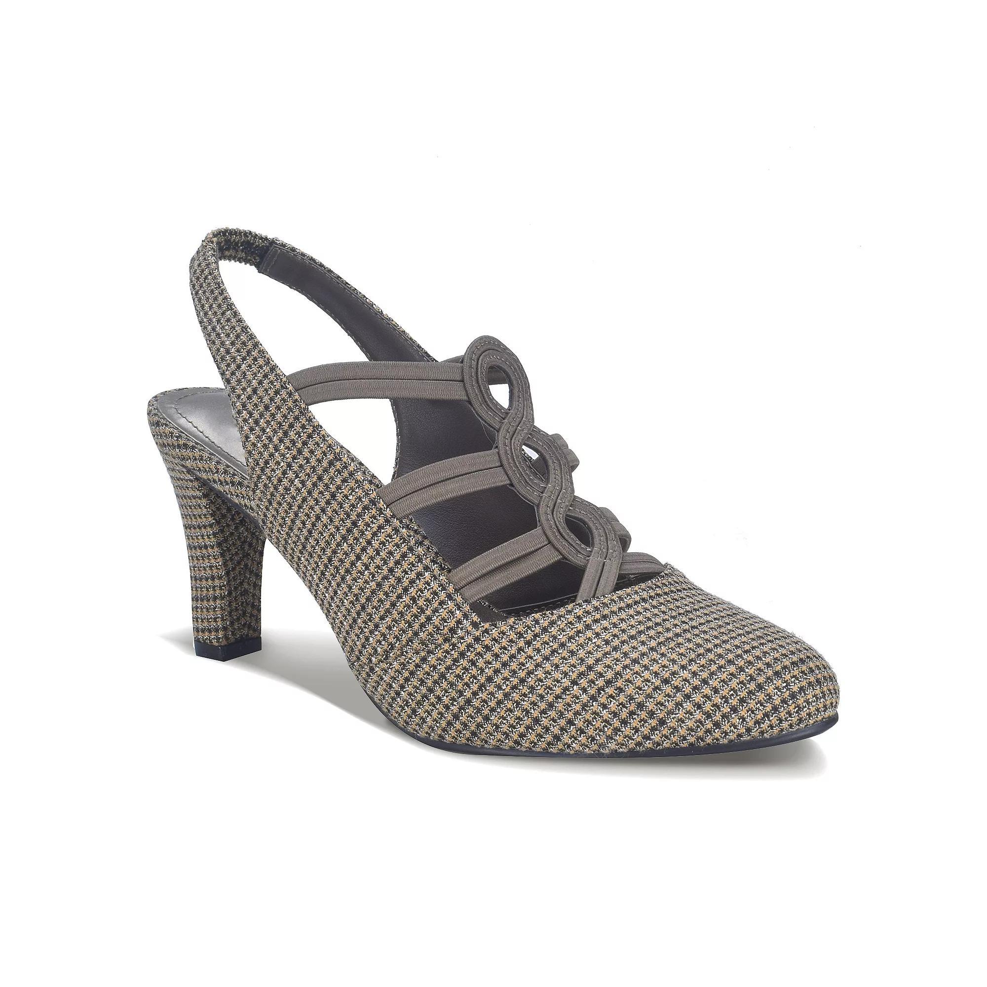 Impo Velia Women's Slingback Pumps, Size: 8.5, Fossil Brown Product Image