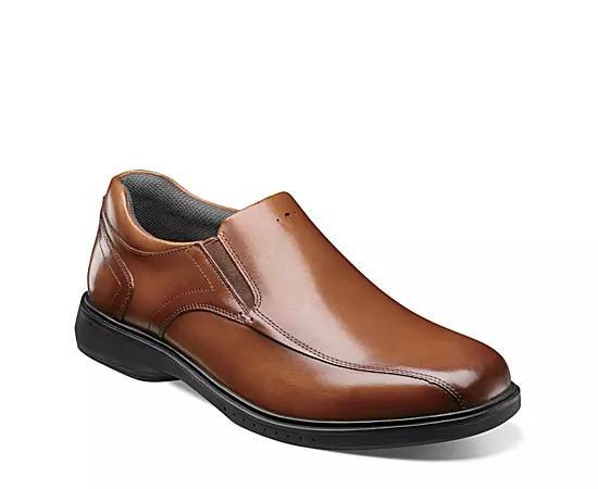 Nunn Bush® Kore Pro Men's Leather Slip-On Shoes, Size: 8.5, Red Product Image