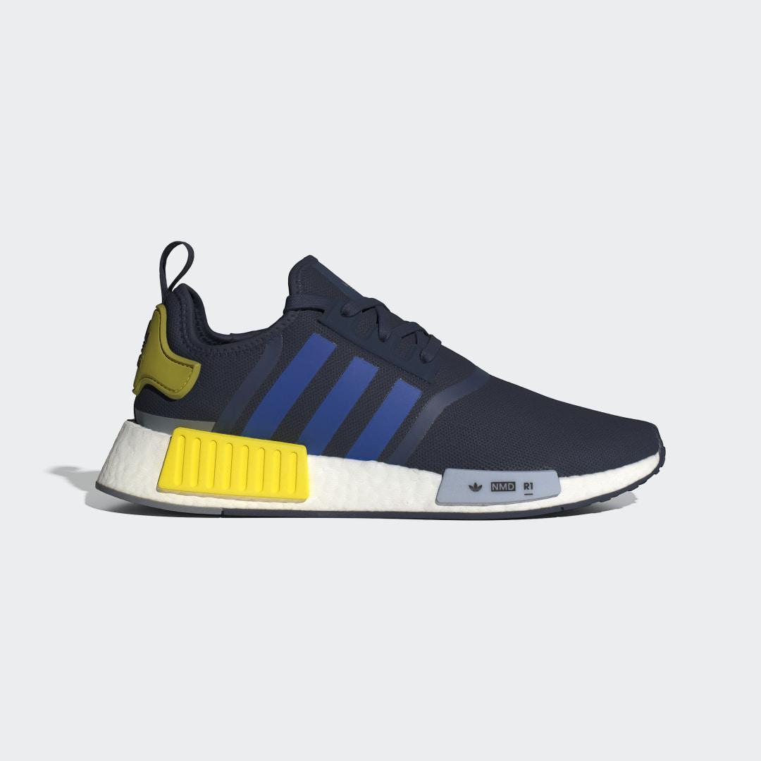 adidas Originals Mens adidas Originals NMD R1 - Mens Running Shoes Grey/Light Onix/Cloud White Product Image