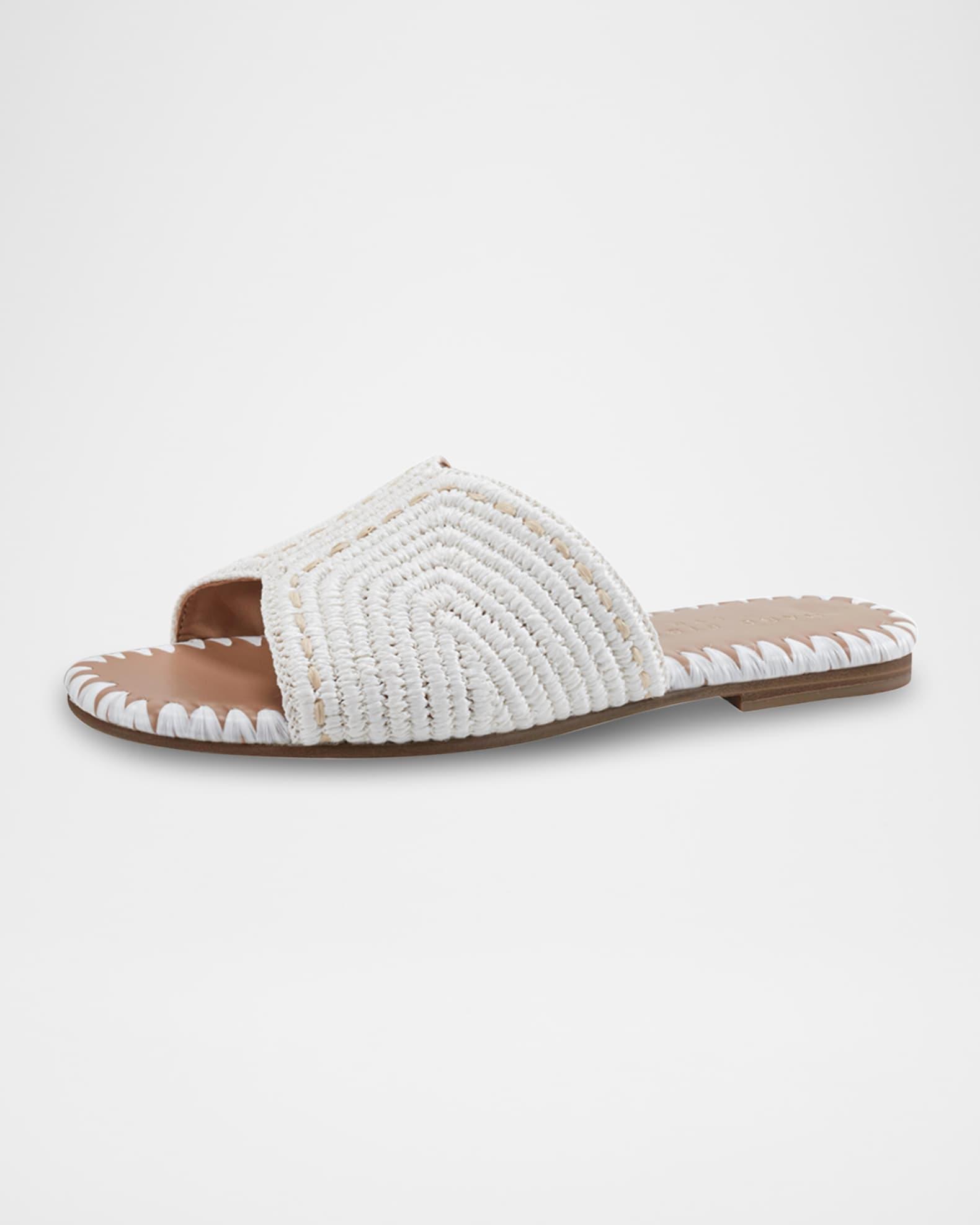 Nottie Multi Woven Flat Slide Sandals Product Image