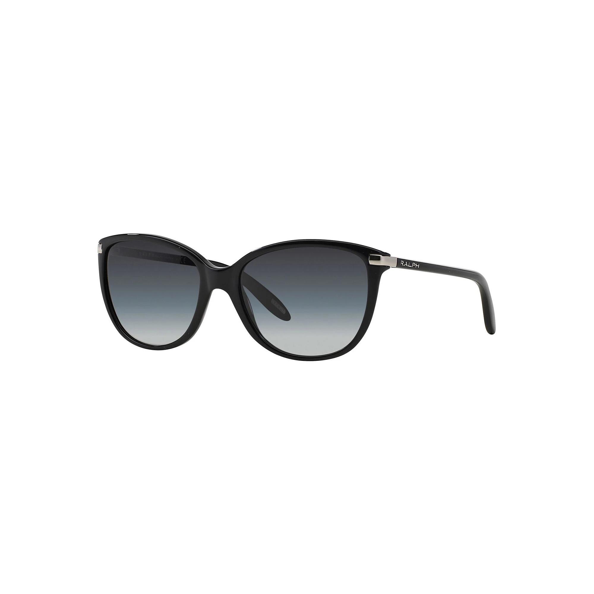 Women's Ralph by Ralph Lauren 56mm RA5160 Gradient Cat Eye Sunglasses, Black Product Image