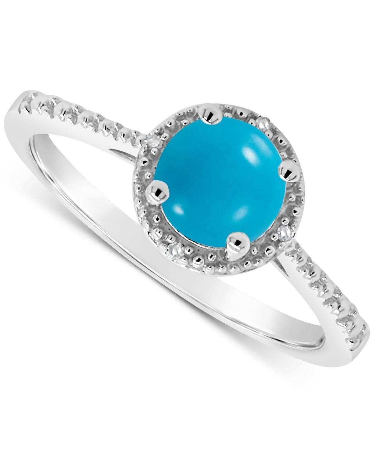 Celebration Gems Sterling Silver Freshwater Cultured Pearl and Diamond Accent Frame Ring, Women's, Size: 8 Product Image