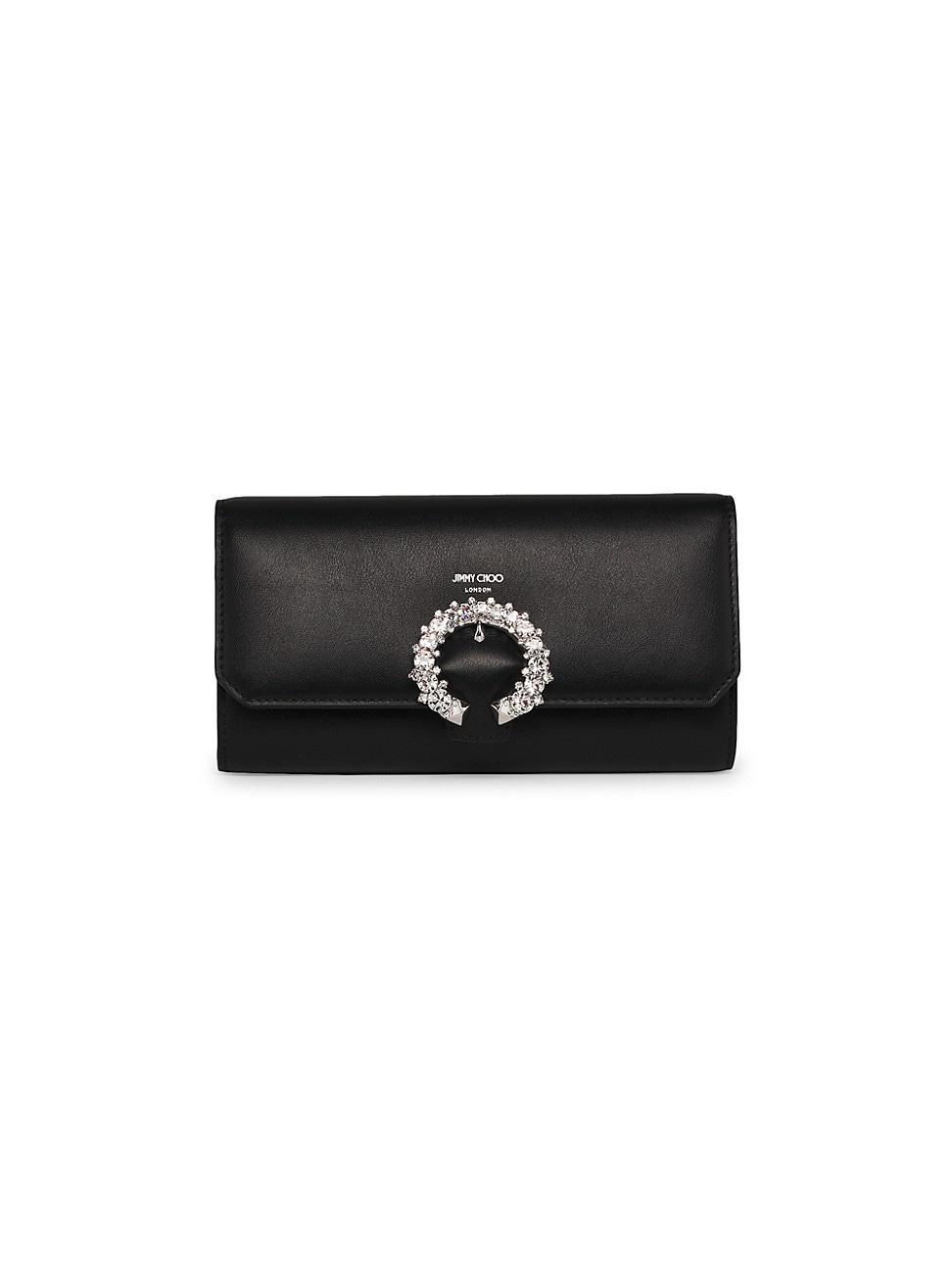 Buckle Lambskin Wallet with Chain Product Image