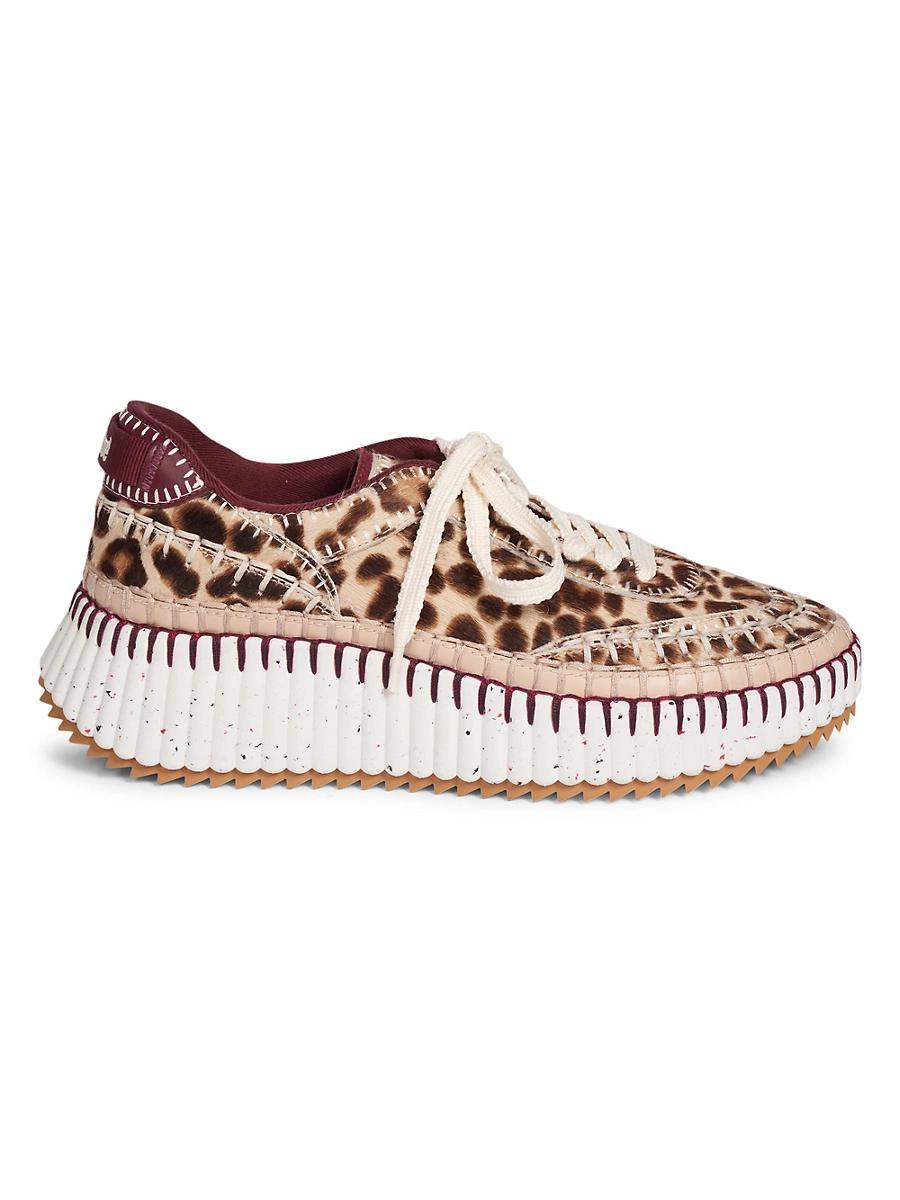 Womens Nama Pony Hair Sneakers Product Image
