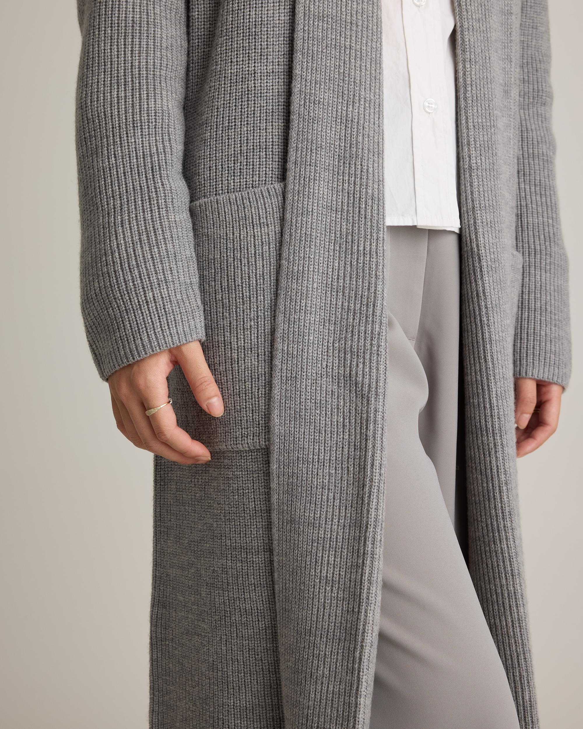 Quince | Women's Australian Merino Wool Duster Cardigan Sweater Size XS Product Image