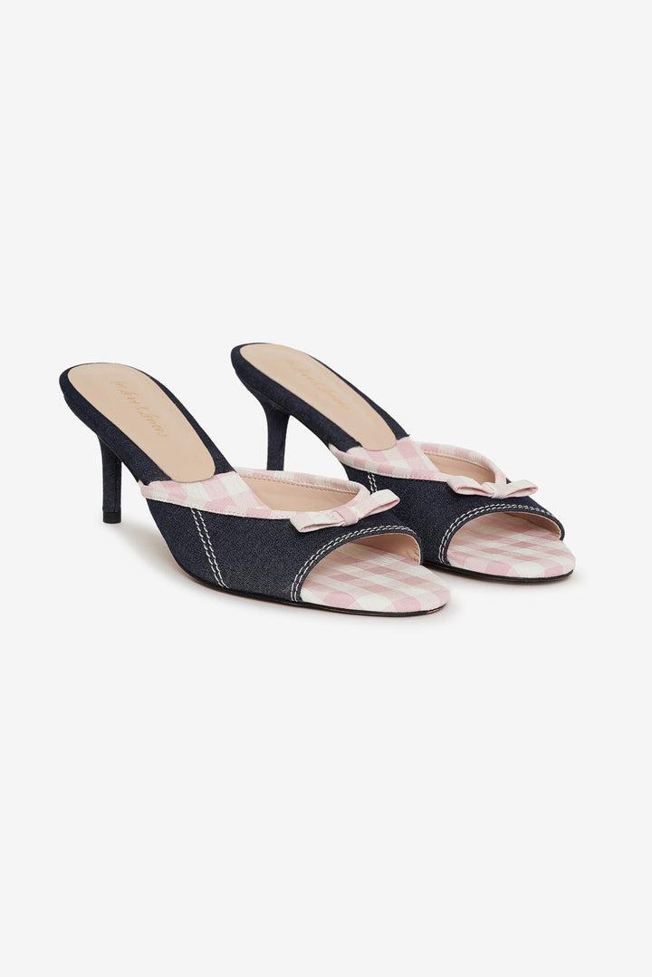 Cassandra Heel — Blue Product Image