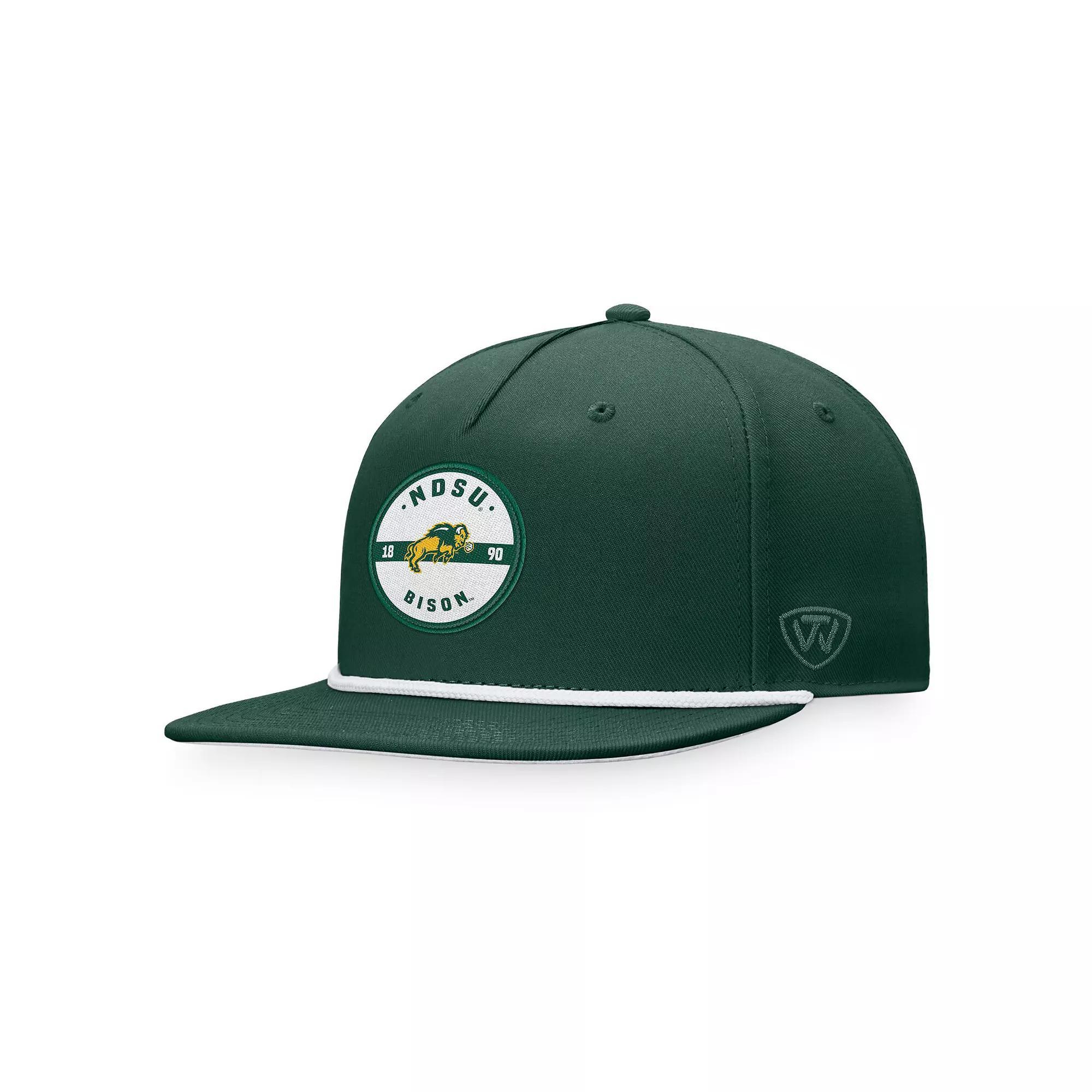 Men's Top of the World Green NDSU Bison Bank Hat, Nds Green Product Image