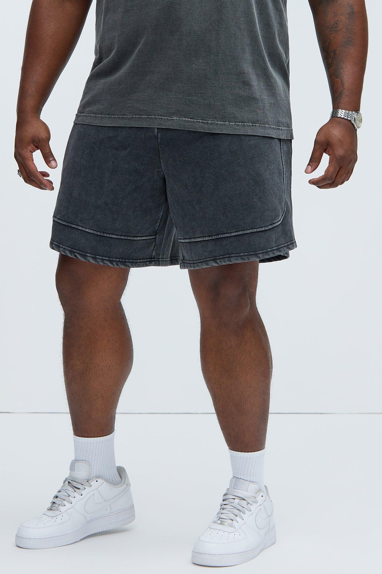 Tyson Enduing Relaxed Shorts - Black Wash Product Image
