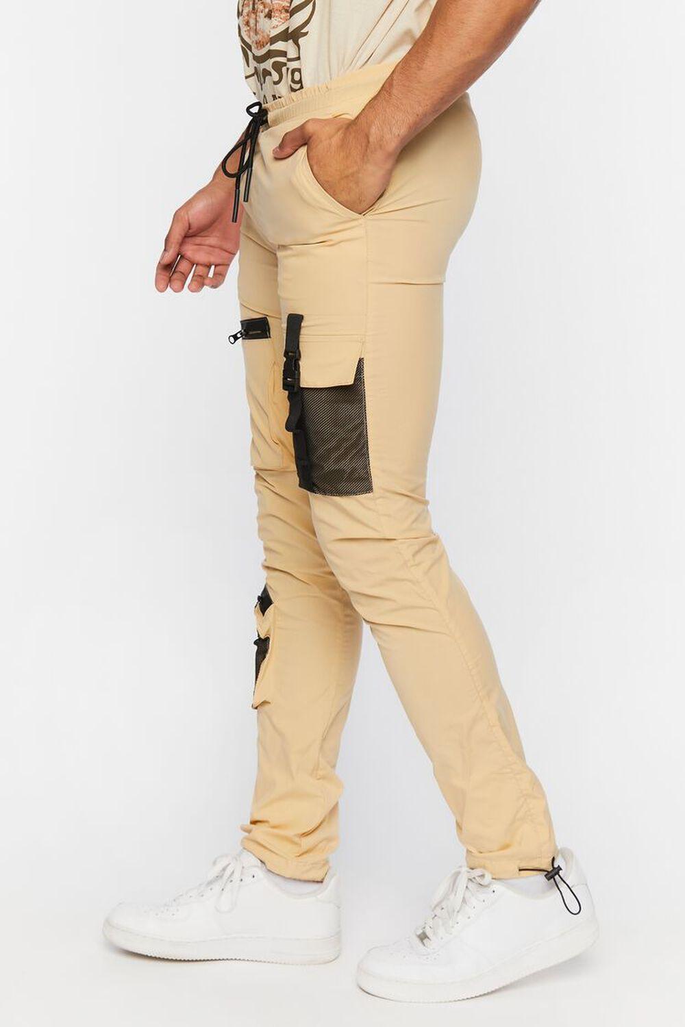 Slim-Fit Drawstring Utility Joggers | Forever 21 Product Image
