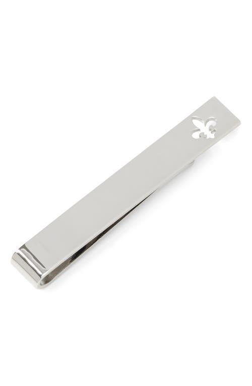 Men's Cuff Links, Inc. Fleur De Lis Tie Bar, Silver Product Image