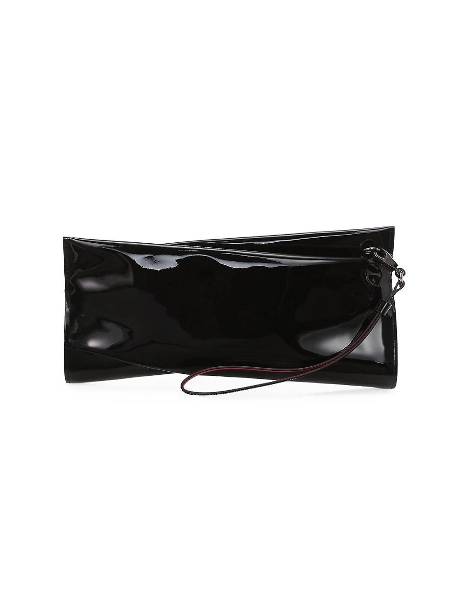 Womens Loubitwist Patent Leather Clutch Product Image