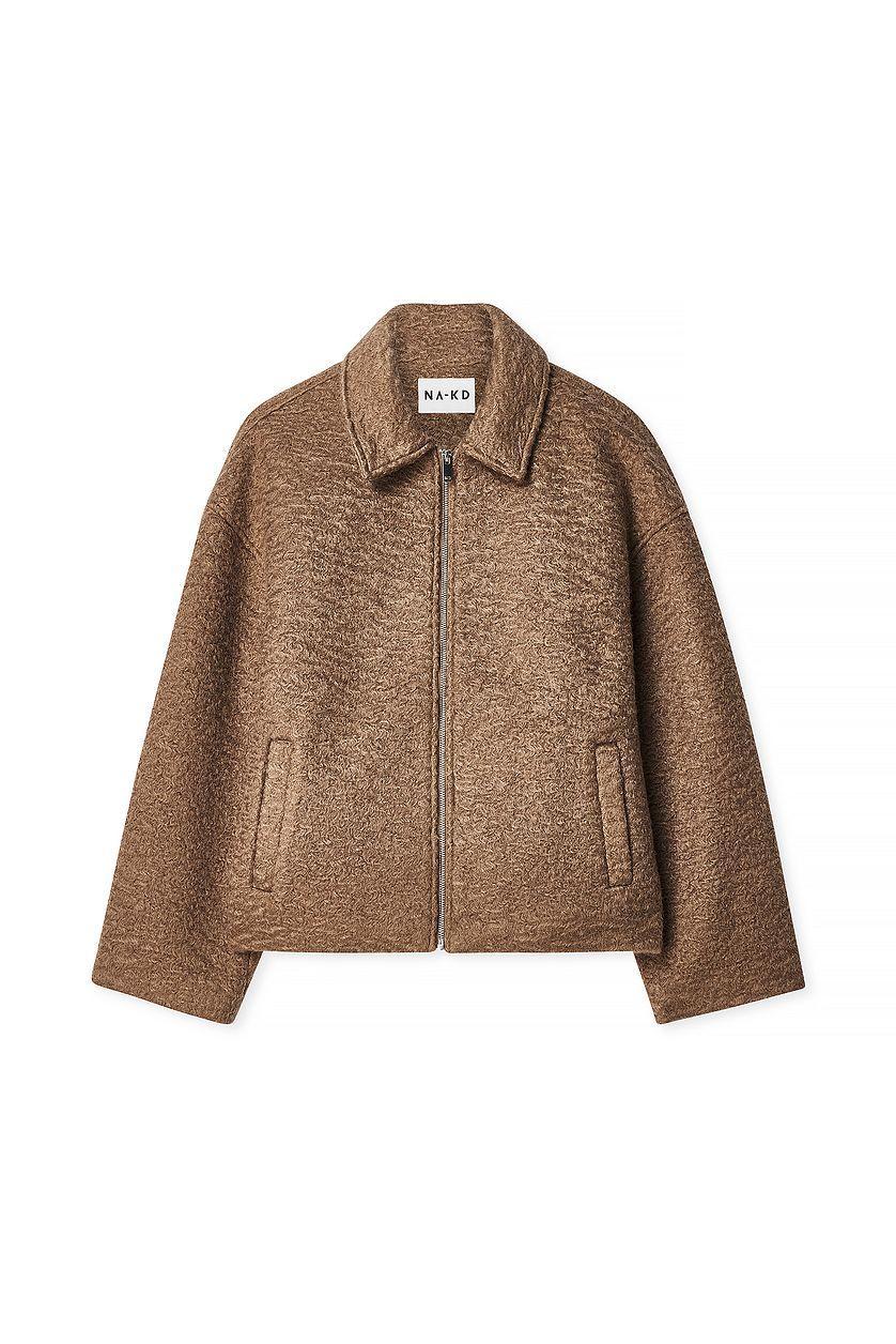 Boucle Zip Jacket Product Image