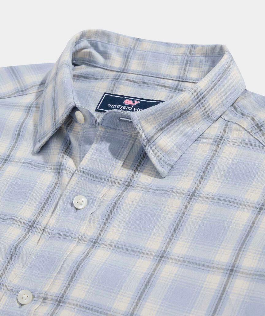 On-The-Go Brushed Twill Plaid Shirt Product Image