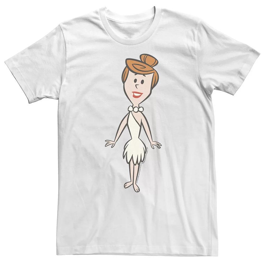 Big & Tall The Flintstones Big Wilma Solo Poster Tee, Men's, Size: 3XL Tall, White Product Image
