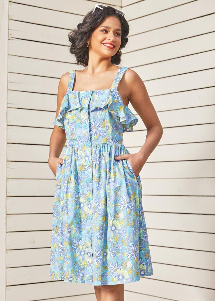 Beckoning The Berkshires Fit and Flare Dress Product Image