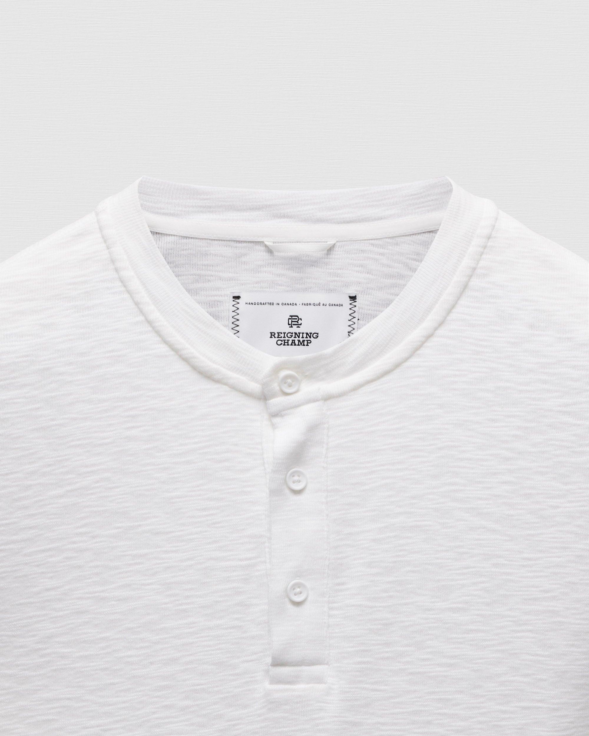 1X1 Slub Slim Henley Male Product Image