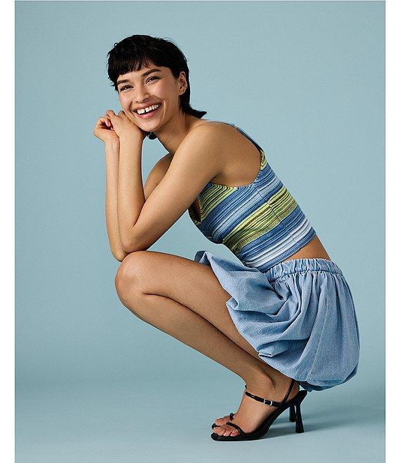 Stevie by Steve Madden Bubble Mini Skirt Product Image