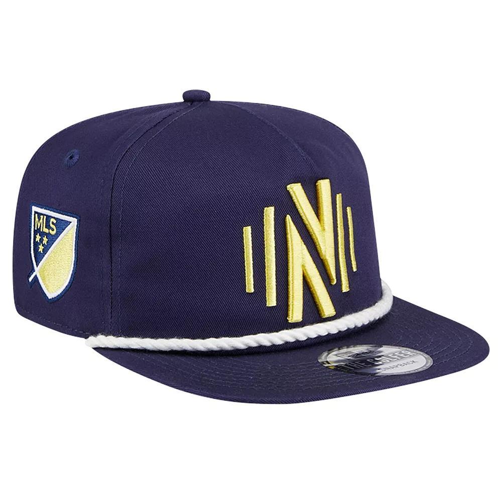 Men's New Era Navy Nashville SC The Golfer Kickoff Collection Adjustable Hat, Mls Blue Product Image